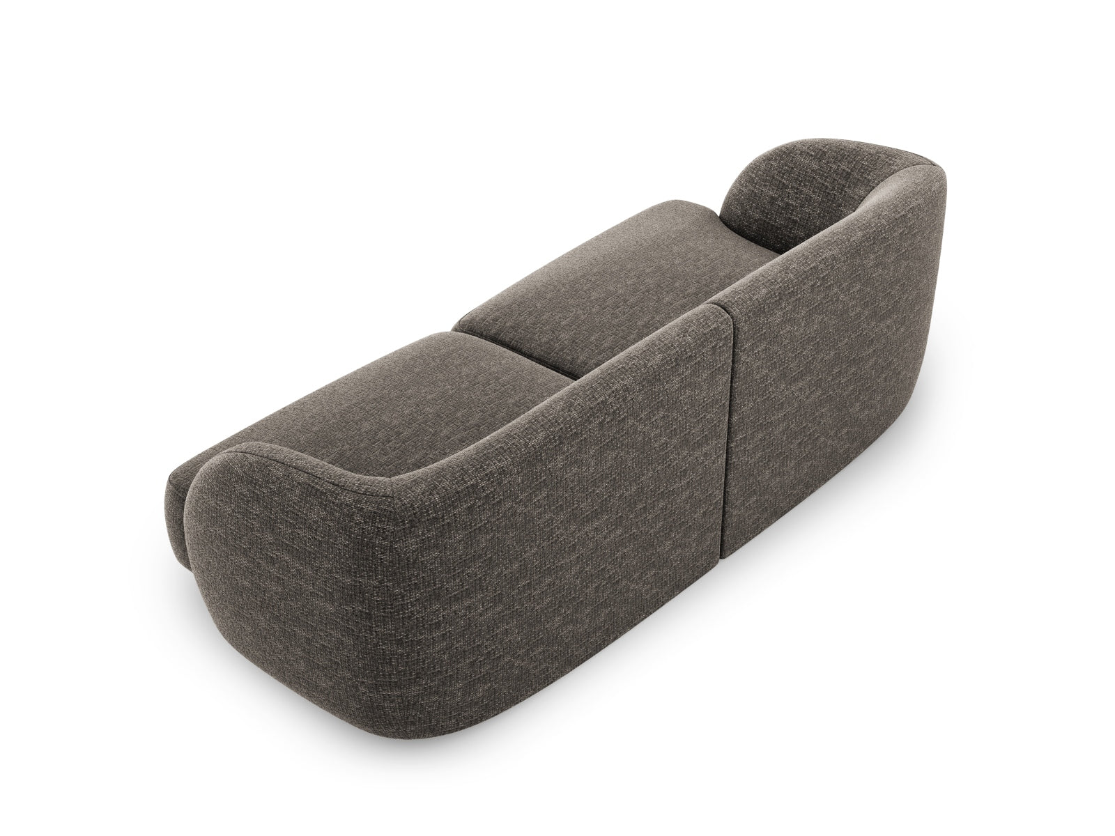 Miley Sofa 2 Sitzer in Grey präsentiert im Onlineshop von KAQTU Design AG. 2er Sofa ist von Micadoni