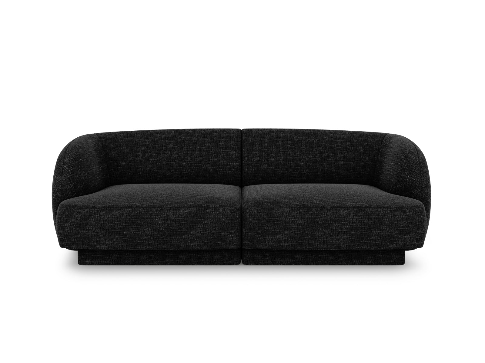 Miley Sofa 2 Sitzer in Black präsentiert im Onlineshop von KAQTU Design AG. 2er Sofa ist von Micadoni