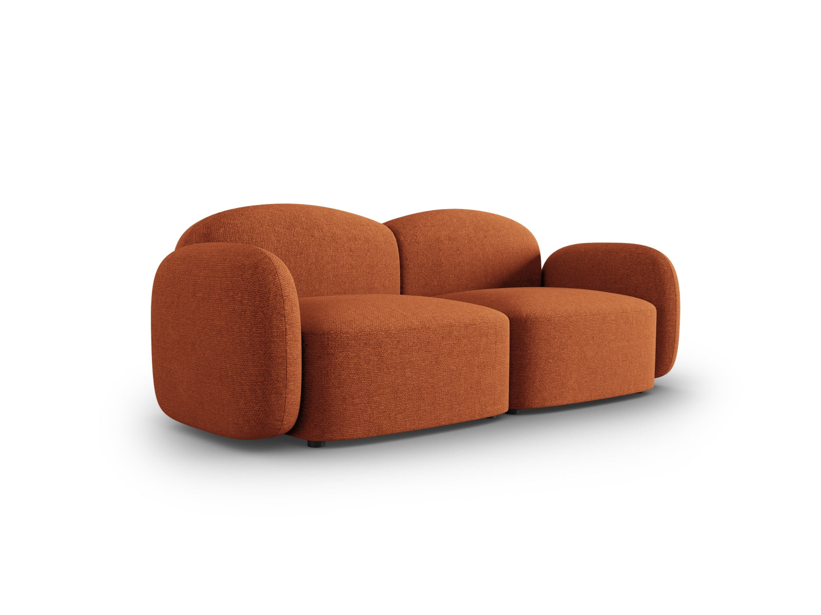Blair Sofa 2 Sitzer in Terracotta Melange präsentiert im Onlineshop von KAQTU Design AG. Sofa ist von Micadoni