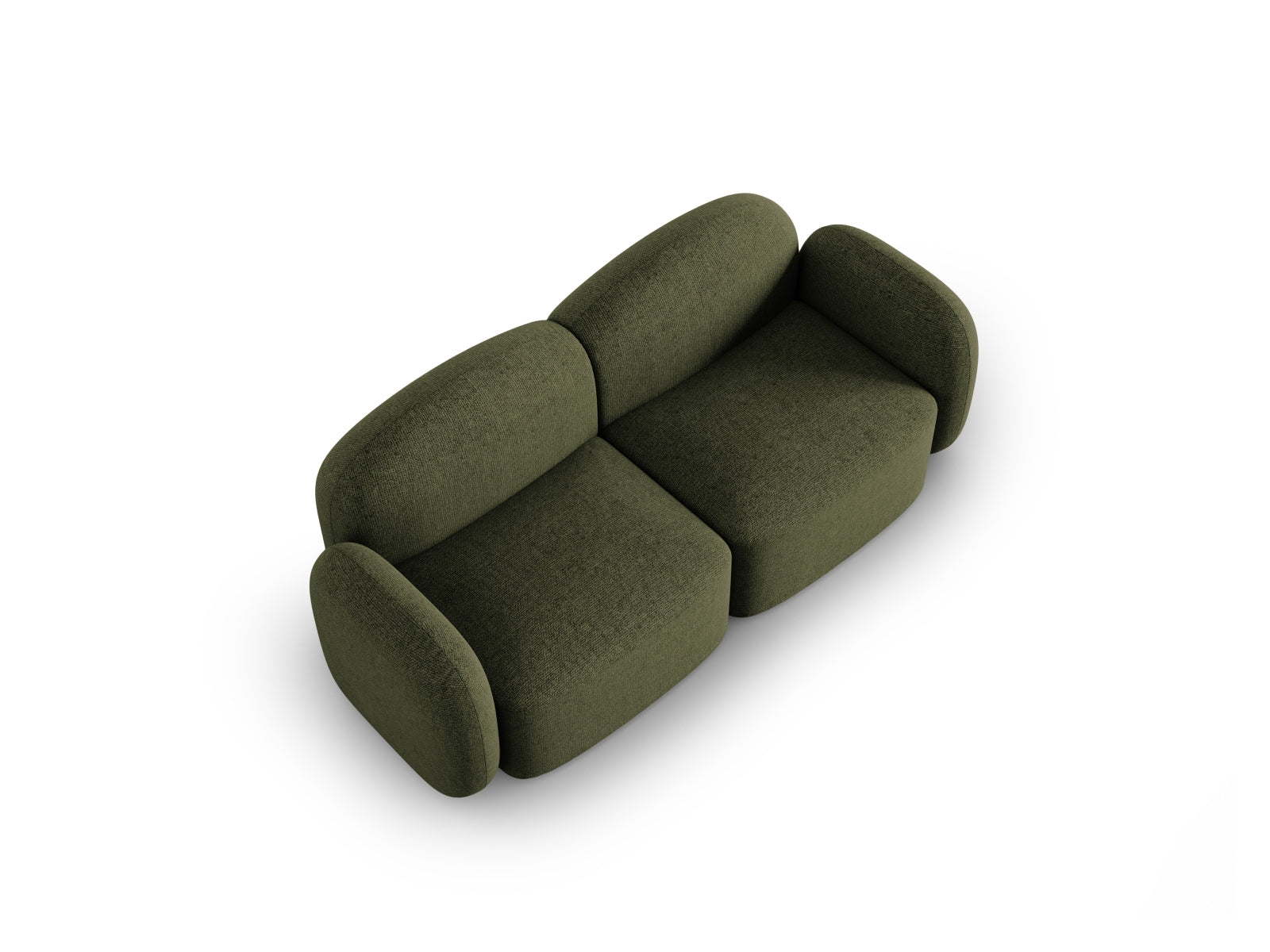 Blair Sofa 2 Sitzer in Green Melange präsentiert im Onlineshop von KAQTU Design AG. Sofa ist von Micadoni