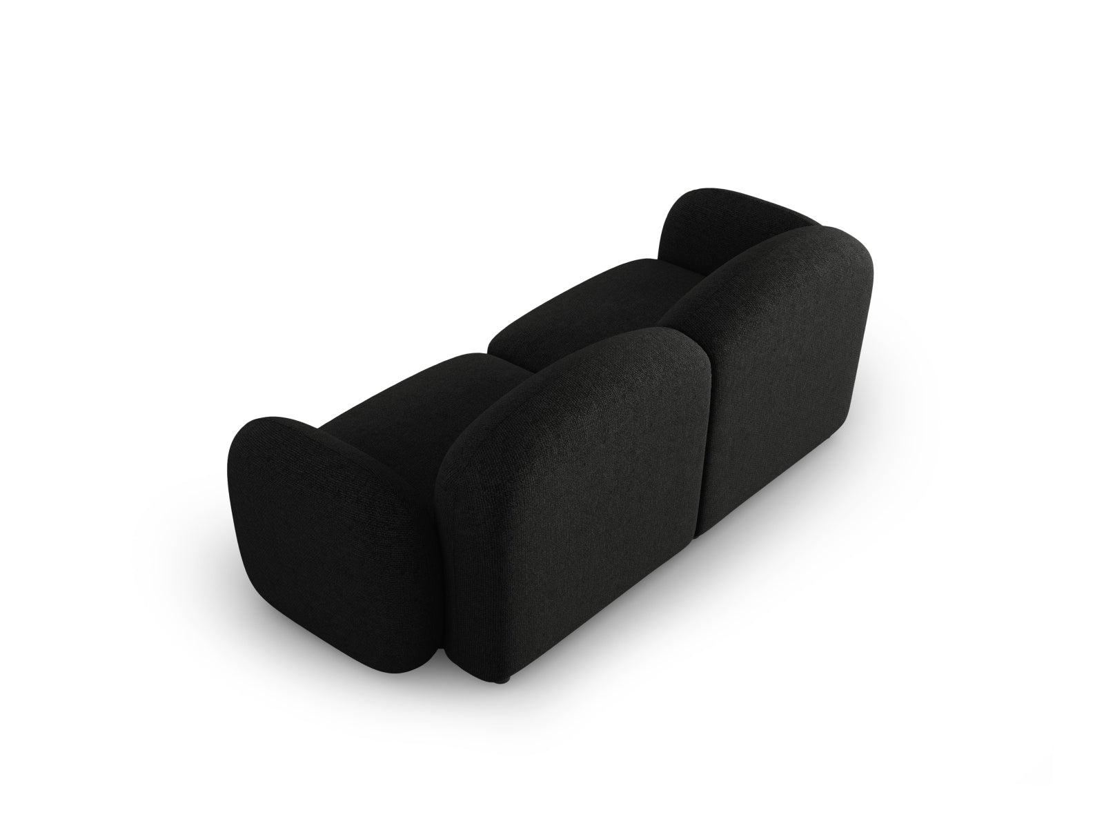 Blair Sofa 2 Sitzer in Black Melange präsentiert im Onlineshop von KAQTU Design AG. Sofa ist von Micadoni