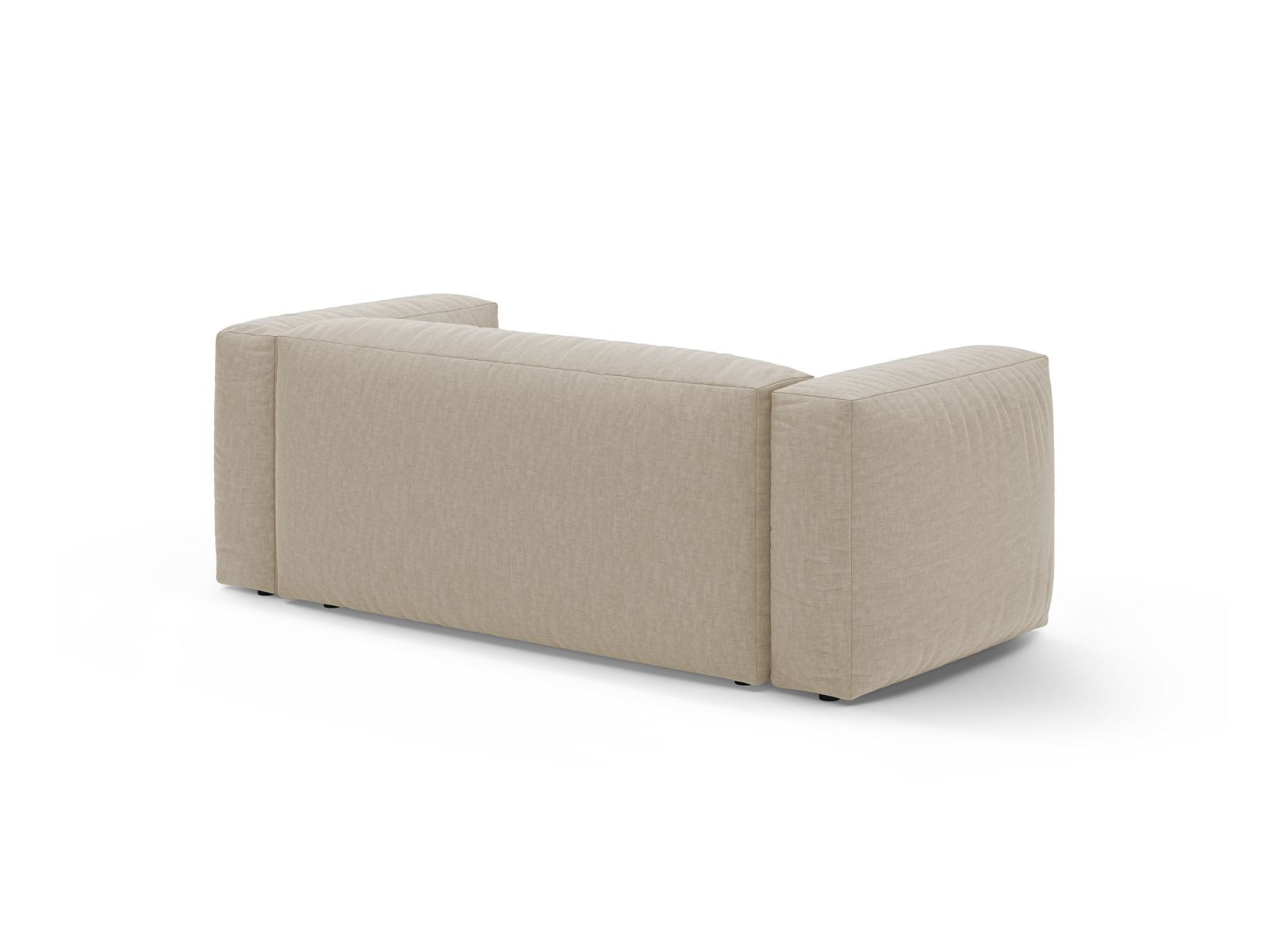 Elegantes 2-Sitzer Sofa Martina in sanftem Beige, ideal für stilvolle Wohnräume. Bequem und modern, gefertigt von Micadoni.