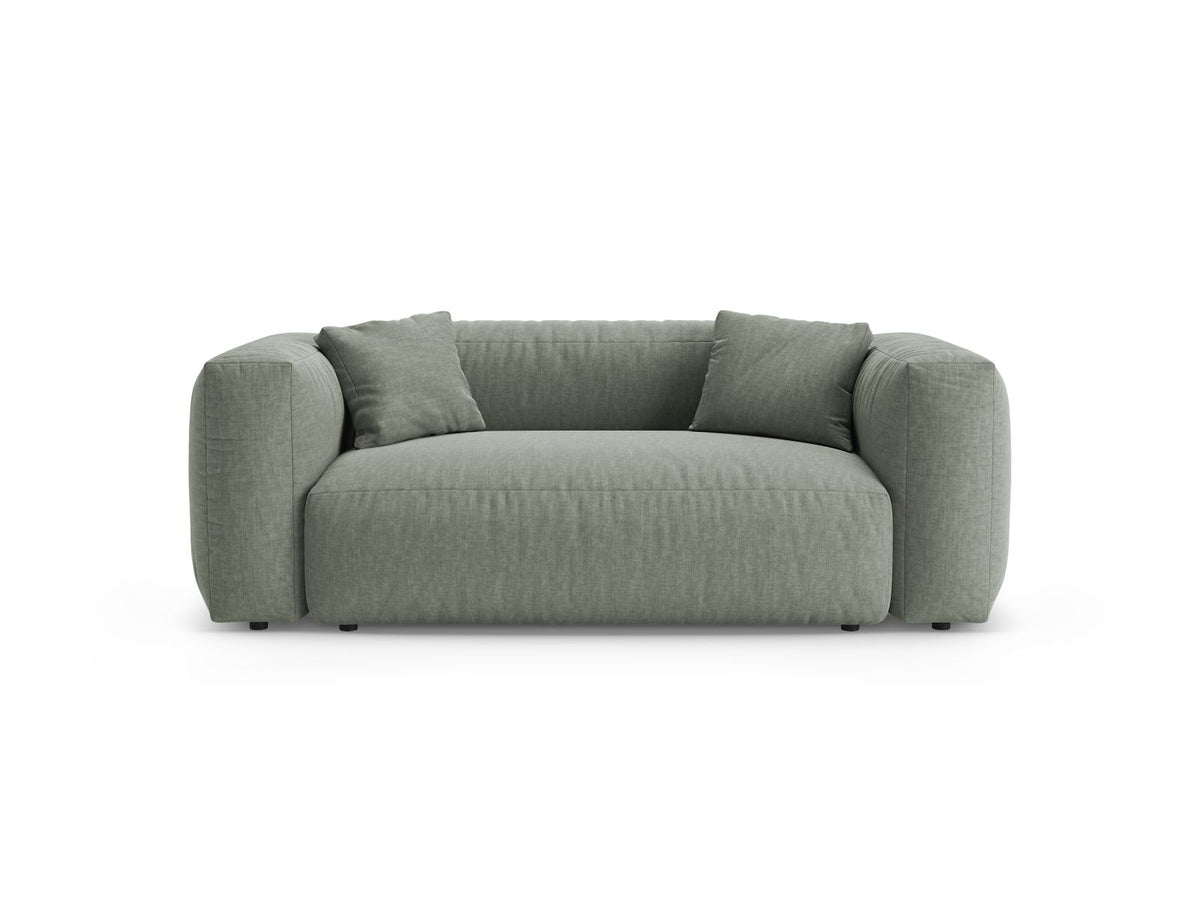 2-Sitzer Sofa Martina in Moss Green-Boston präsentiert im Onlineshop von KAQTU Design AG. 2er Sofa ist von Micadoni