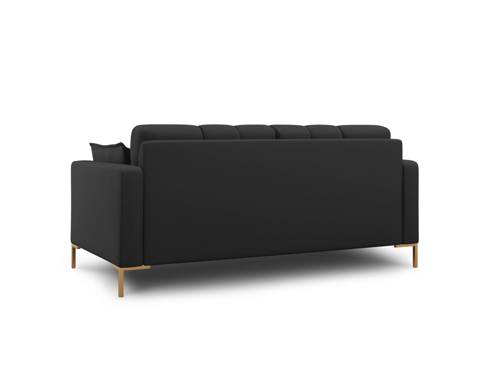 Mamaia Sofa 2 Sitzer in Dark Grey/Gold präsentiert im Onlineshop von KAQTU Design AG. 2er Sofa ist von Micadoni