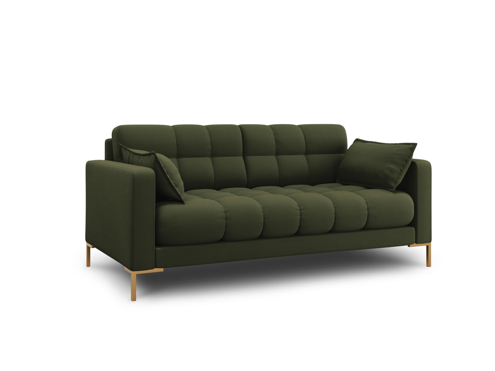Mamaia Sofa 2 Sitzer in Green/Gold präsentiert im Onlineshop von KAQTU Design AG. 2er Sofa ist von Micadoni