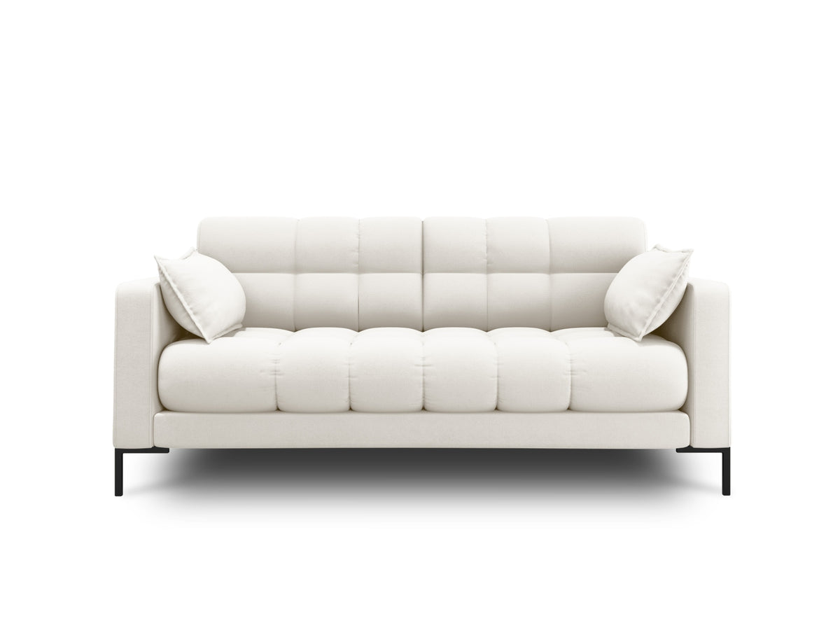 Mamaia Sofa 2 Sitzer in Light Beige/Schwarz-Neve präsentiert im Onlineshop von KAQTU Design AG. 2er Sofa ist von Micadoni