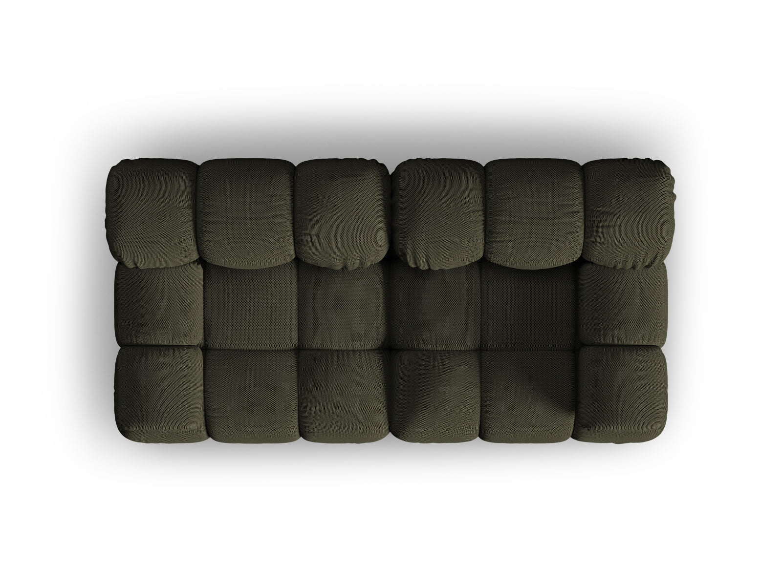 Bellis Modulares Sofa 2 Sitzer 94cm in Amazon Green präsentiert im Onlineshop von KAQTU Design AG. 3er Sofa ist von Micadoni