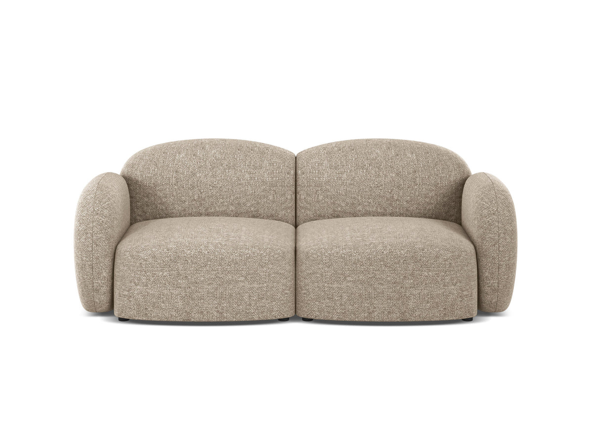2-Sitzer Sofa Blair in Dark Beige-Eden präsentiert im Onlineshop von KAQTU Design AG. 2er Sofa ist von Micadoni
