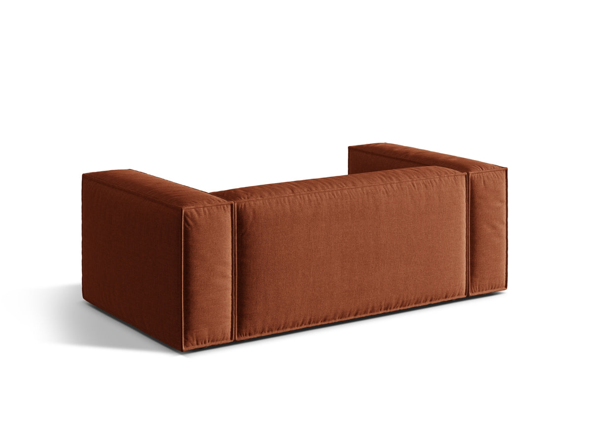 2-Sitzer Sofa Nuria in Brick-Liberty präsentiert im Onlineshop von KAQTU Design AG. 2er Sofa ist von Micadoni