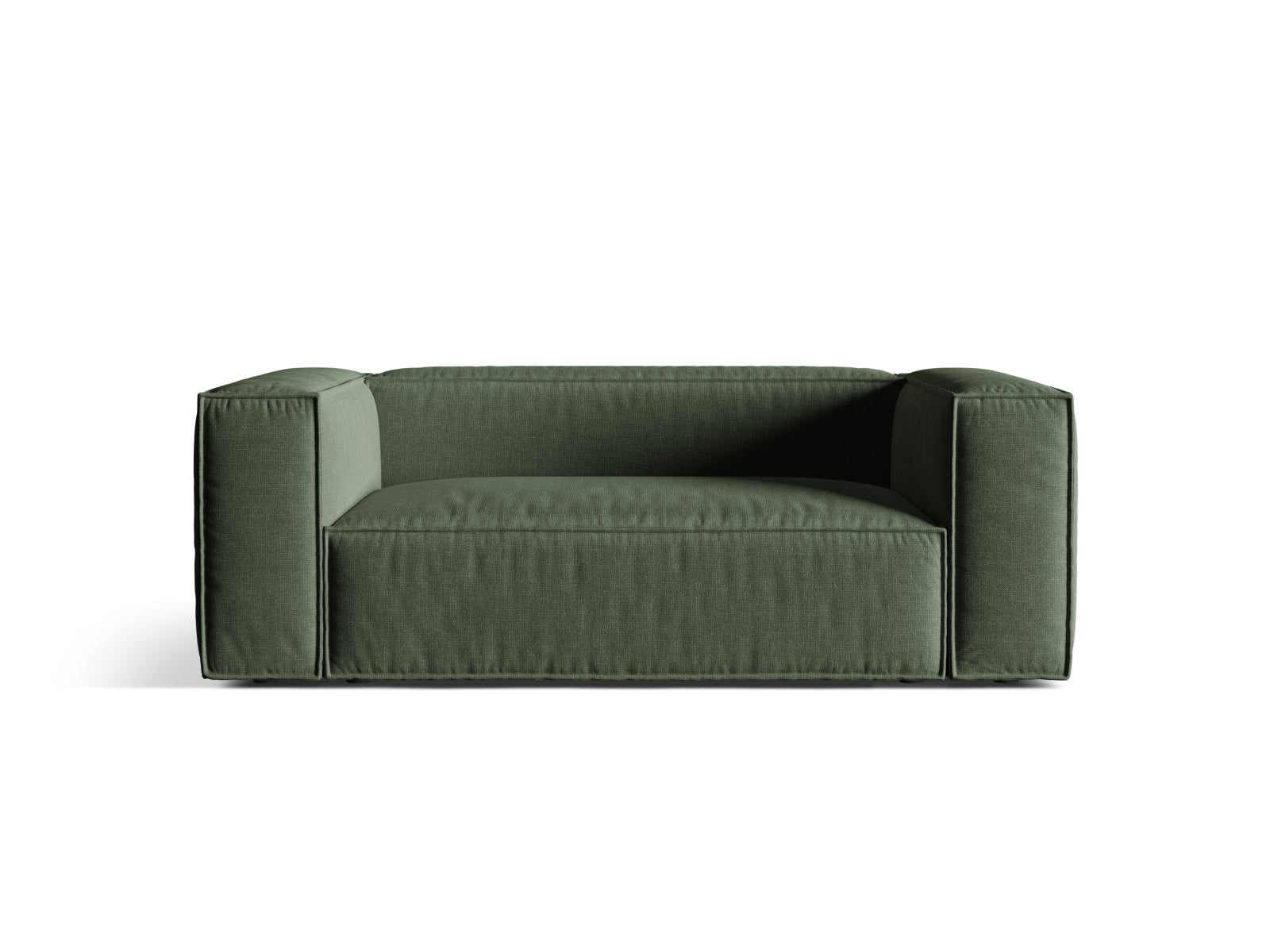 Nuria Sofa 2 Sitzer in Moss Green präsentiert im Onlineshop von KAQTU Design AG. Sofa ist von Micadoni