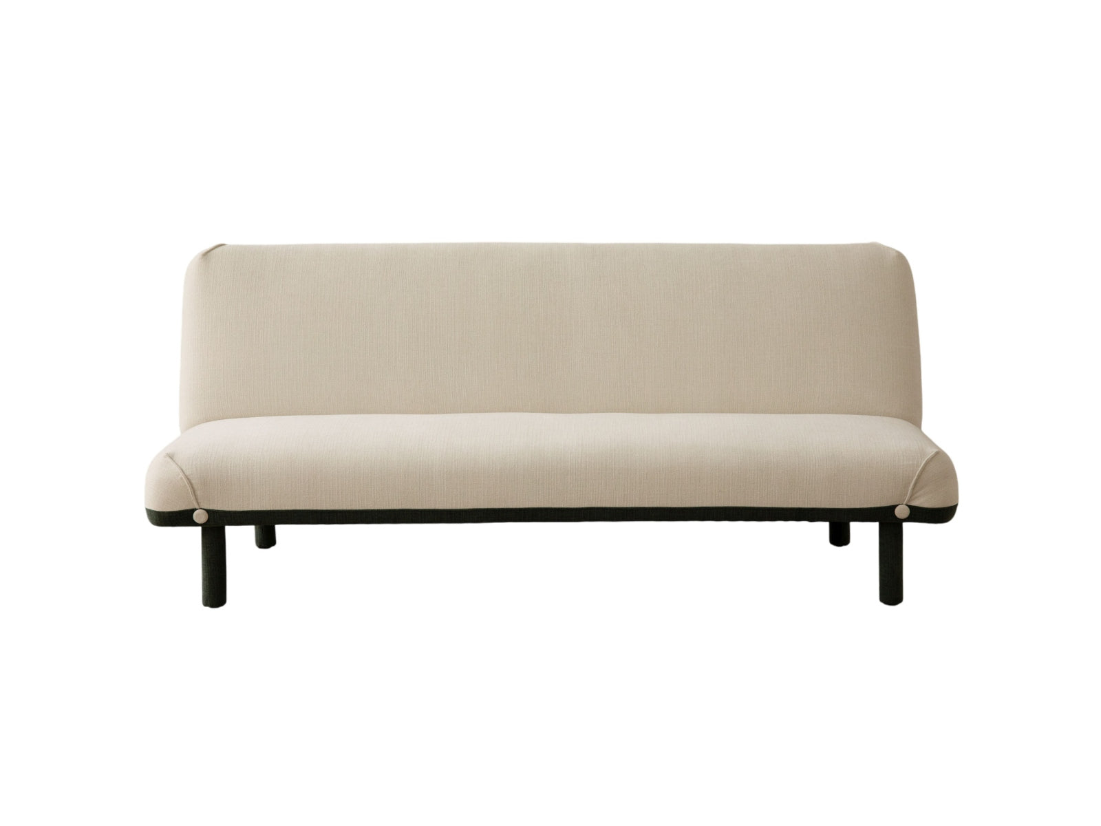 2-Sitzer Sofa mit Schlaffunktion Sor in Off White-Symbol präsentiert im Onlineshop von KAQTU Design AG. Bettsofa ist von Micadoni