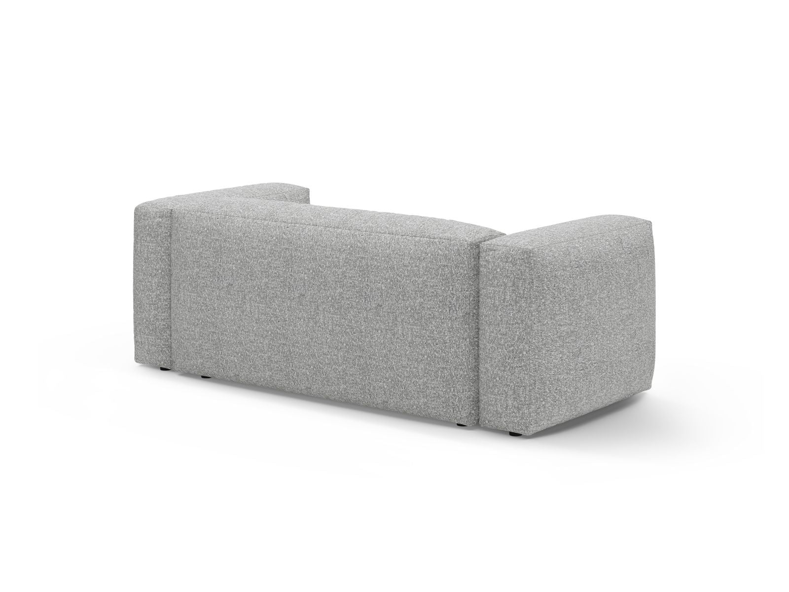 Elegantes 2-Sitzer Sofa Martina in zeitlosem Silver-Monet, ideal für komfortable und stilvolle Wohnräume.