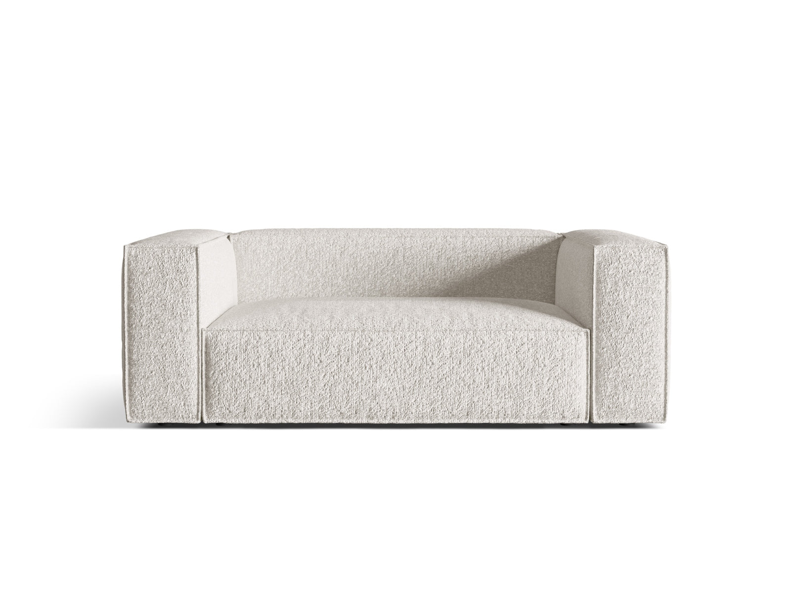 Nuria Sofa 2 Sitzer in Grey Beige Melange präsentiert im Onlineshop von KAQTU Design AG. Sofa ist von Micadoni