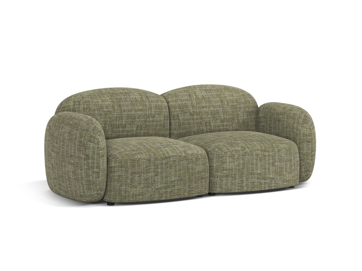 2-Sitzer Sofa Blair in Olive-Baltimore präsentiert im Onlineshop von KAQTU Design AG. 2er Sofa ist von Micadoni