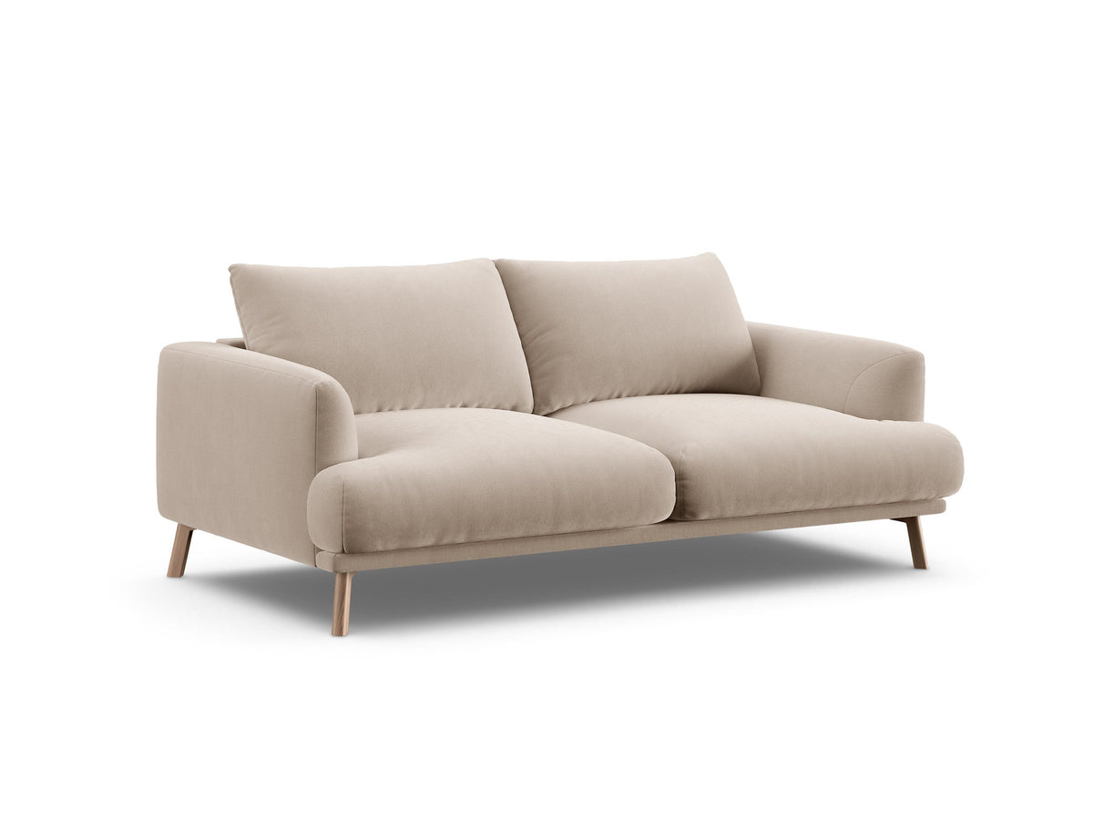 2-Sitzer Sofa Naomi in Beige-Salvador präsentiert im Onlineshop von KAQTU Design AG. 2er Sofa ist von Micadoni