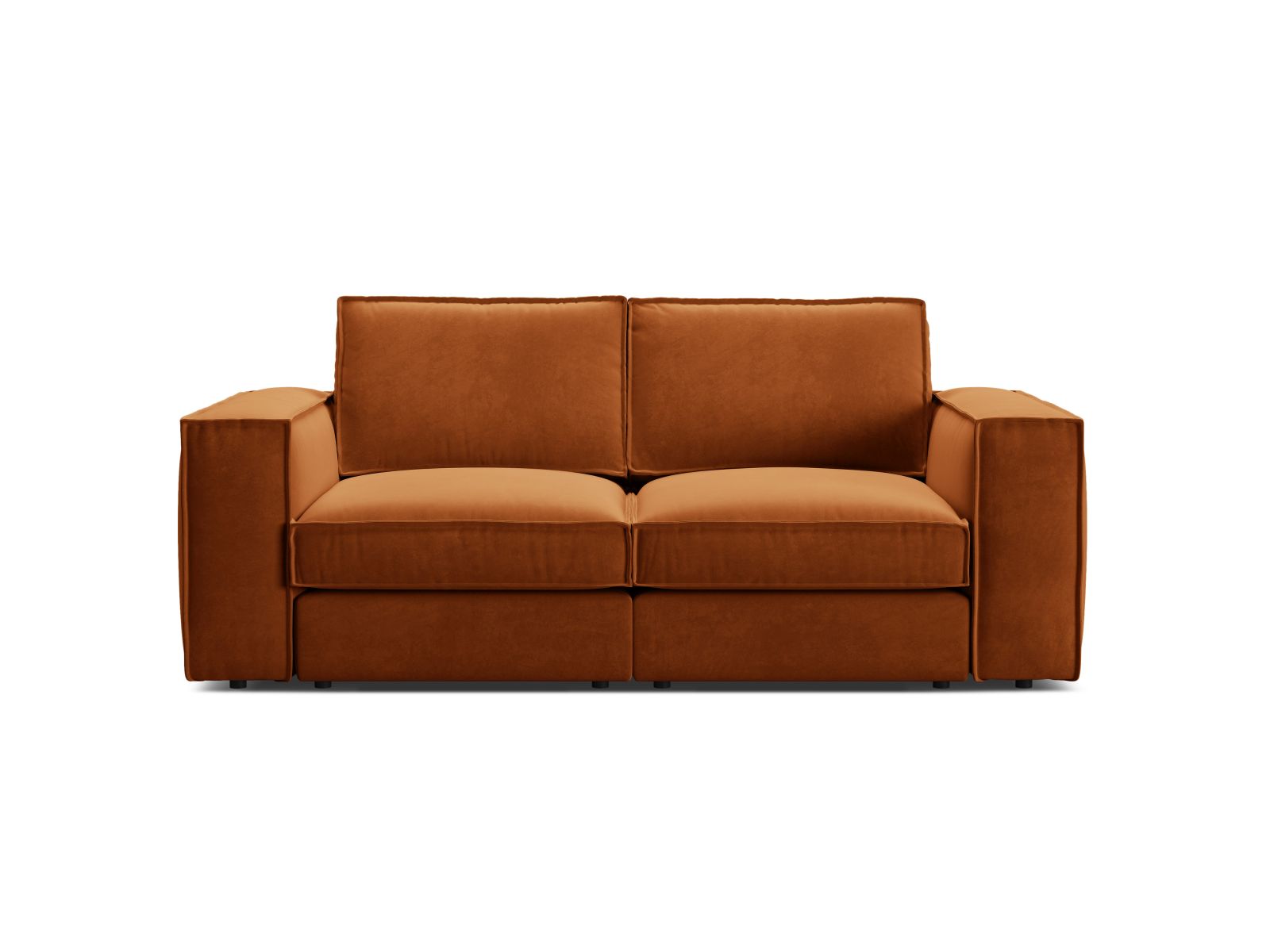 2-Sitzer Modular Sofa Pola in Terracotta-Salvador präsentiert im Onlineshop von KAQTU Design AG. 2er Sofa ist von Micadoni
