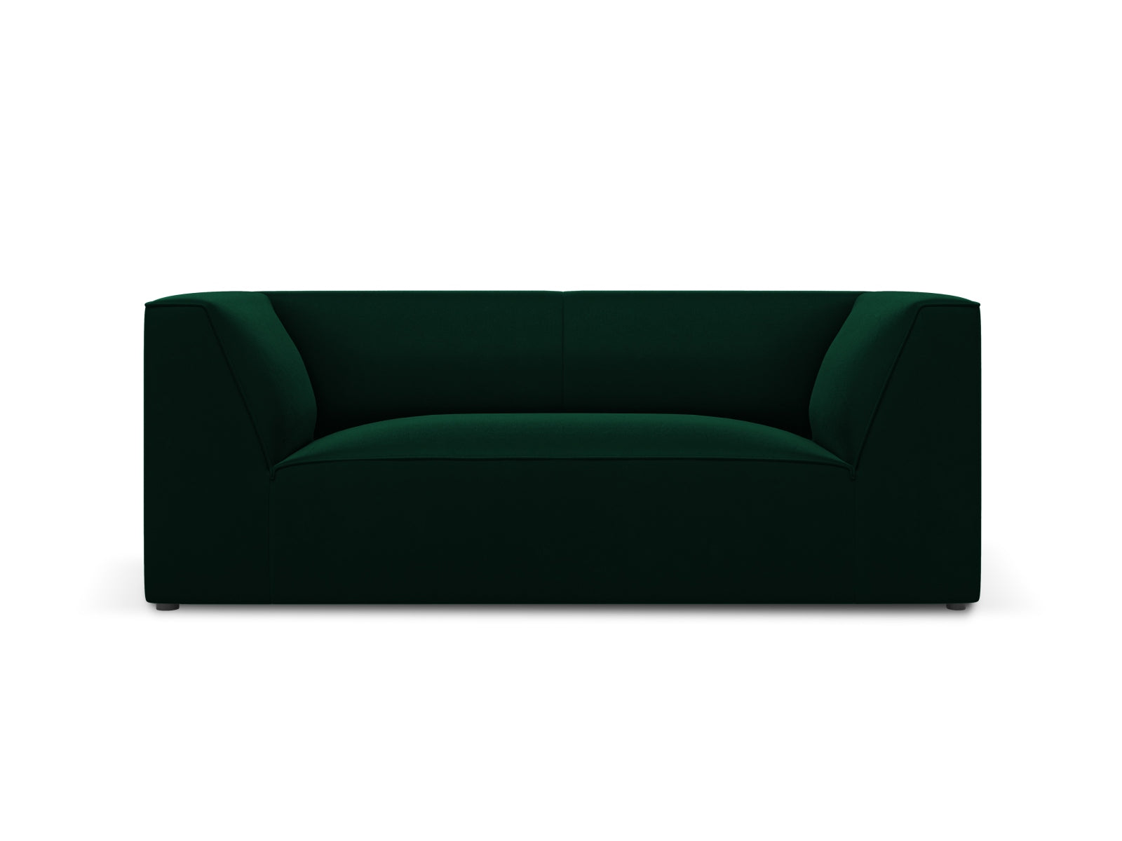 Ruby Velour Sofa 2 Sitzer in Bottle Green-Salvador präsentiert im Onlineshop von KAQTU Design AG. 2er Sofa ist von Micadoni