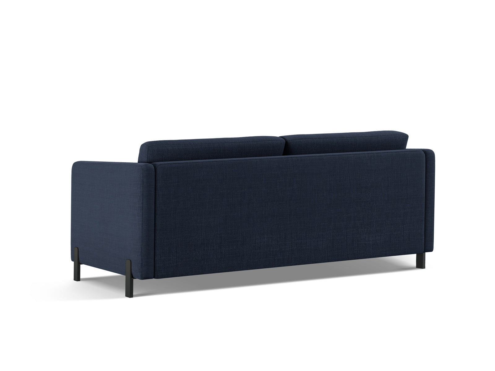Elegantes 3-Sitzer Sofa Gloria von Micadoni in modernem Blau, ideal für entspannte Stunden und als praktisches Schlafsofa.