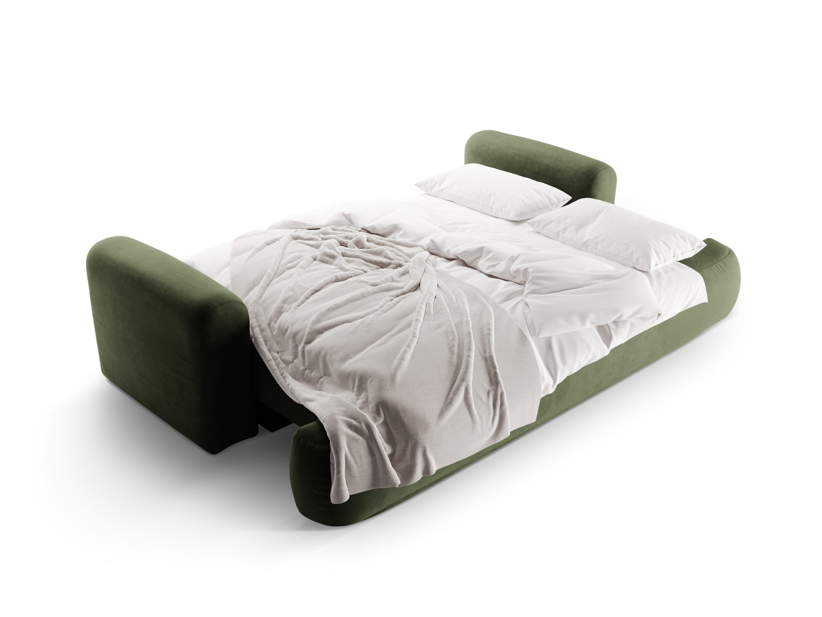 Erleben Sie das stilvolle Ella Velour Sofa von Micadoni! Dieses 3-Sitzer Sofa bietet eine komfortable Schlaffunktion und cleveren Stauraum für Ihr Wohnzimmer.