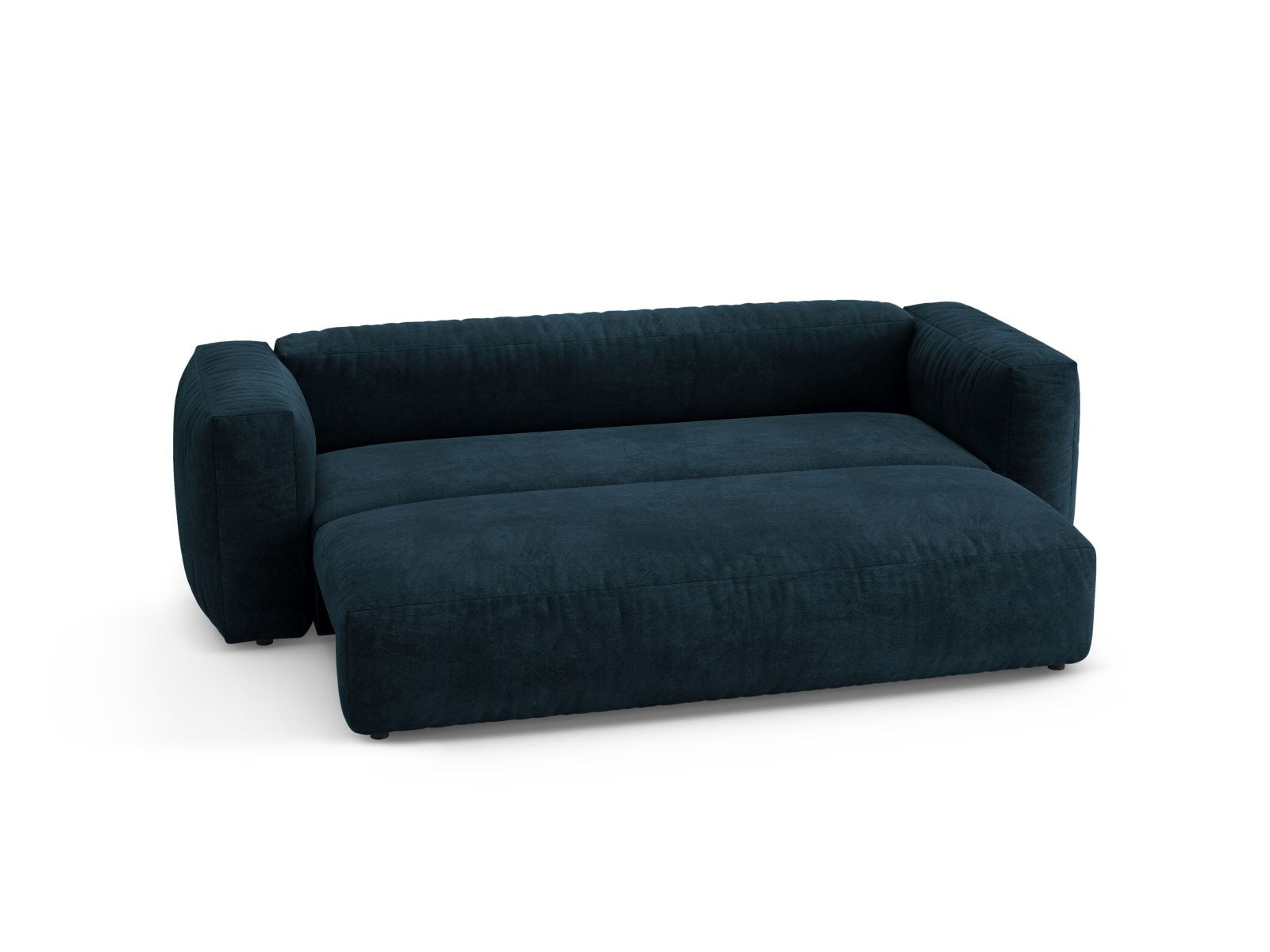 Elegantes 3-Sitzer Sofa Martina in stilvollem Petrol, ideal für Wohnräume und als komfortables Schlafsofa für Gäste. Vielseitig und funktional.