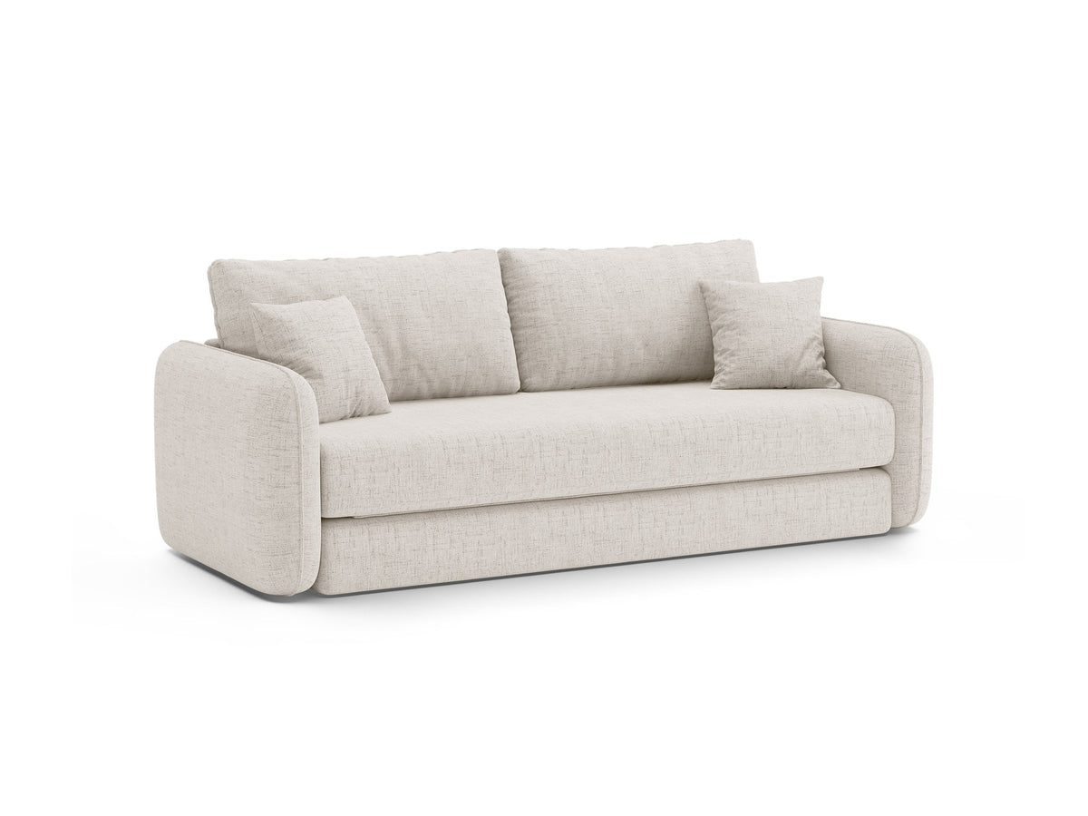 3-Sitzer Sofa mit Schlaffunktion Dormi in Light Beige-Moly präsentiert im Onlineshop von KAQTU Design AG. Bettsofa ist von Micadoni