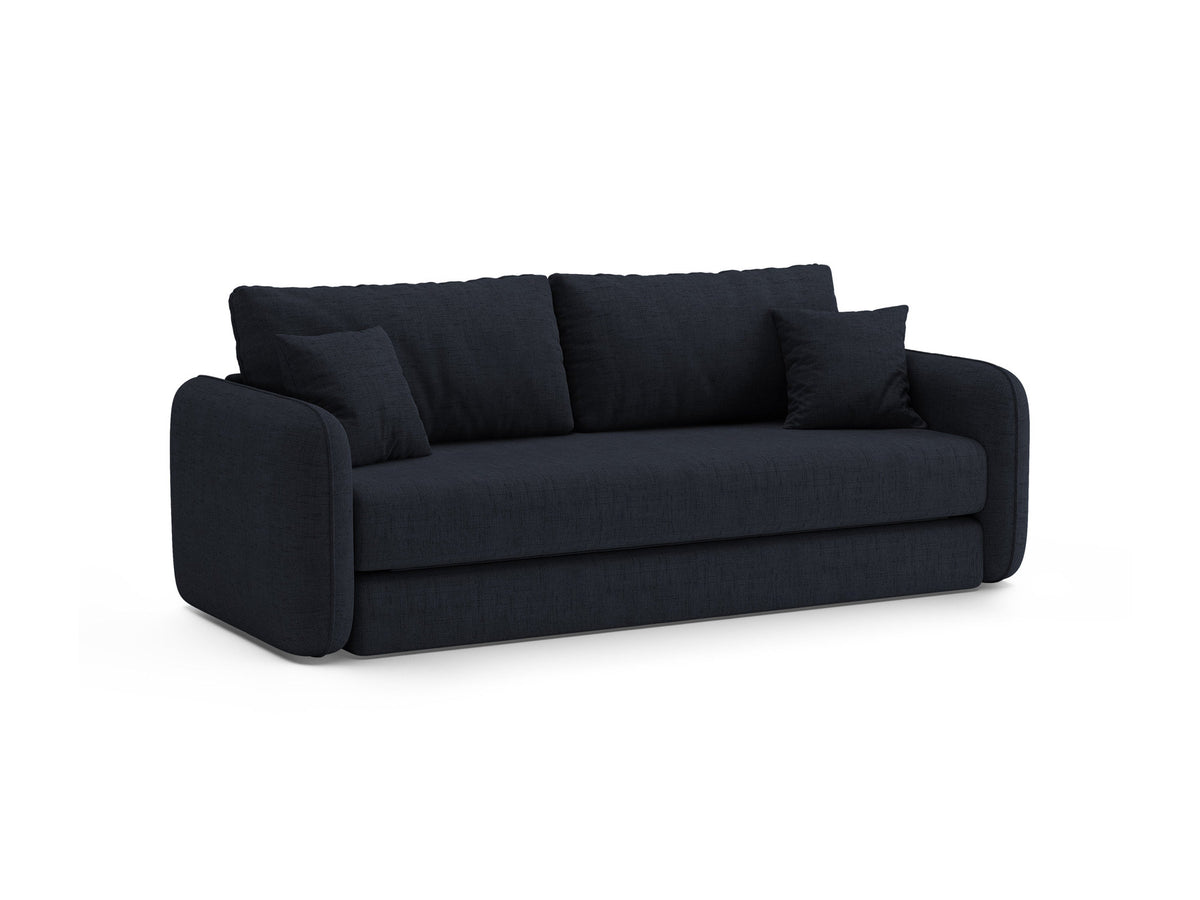 3-Sitzer Sofa mit Schlaffunktion Dormi in Royal Blue-Moly präsentiert im Onlineshop von KAQTU Design AG. Bettsofa ist von Micadoni