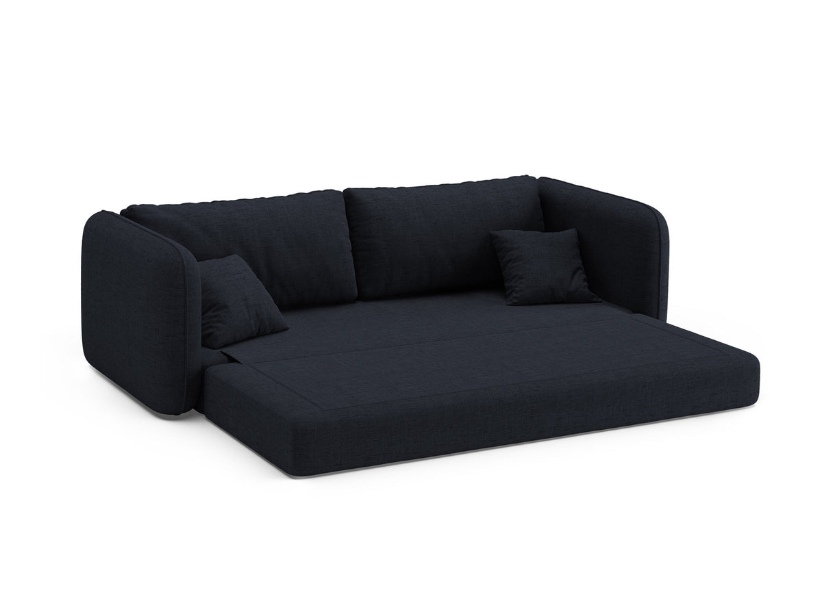3-Sitzer Sofa mit Schlaffunktion Dormi in Royal Blue-Moly präsentiert im Onlineshop von KAQTU Design AG. Bettsofa ist von Micadoni