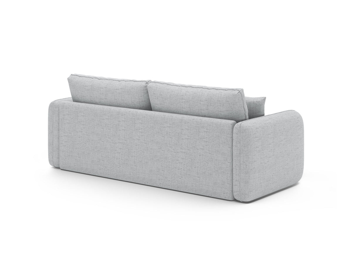 3-Sitzer Sofa mit Schlaffunktion Dormi in Light Grey-Moly präsentiert im Onlineshop von KAQTU Design AG. Bettsofa ist von Micadoni