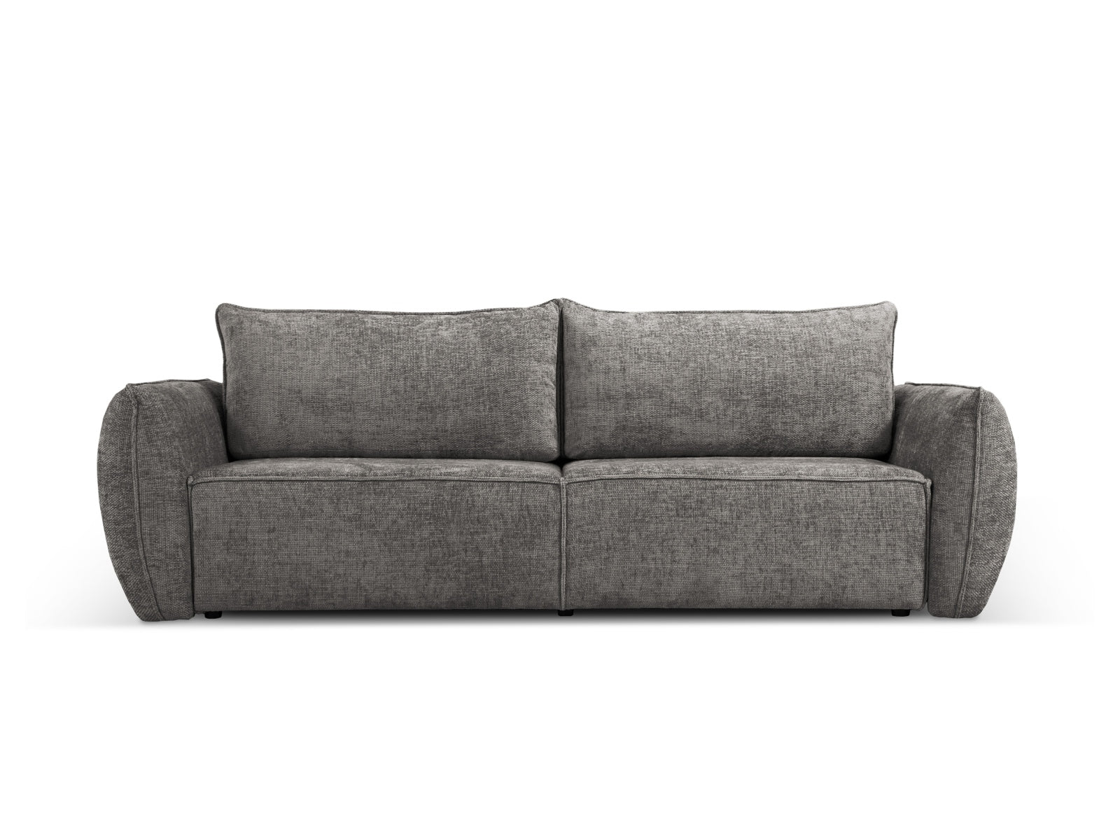 Kaelle Sofa mit Schlaffunktion und Stauraumbox 3 Sitzer in Grey präsentiert im Onlineshop von KAQTU Design AG. Bett ist von Micadoni