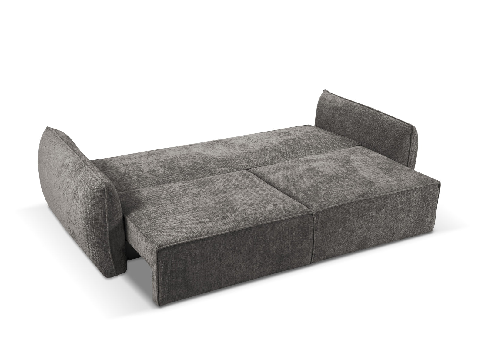 Kaelle Sofa mit Schlaffunktion und Stauraumbox 3 Sitzer in Grey präsentiert im Onlineshop von KAQTU Design AG. Bett ist von Micadoni
