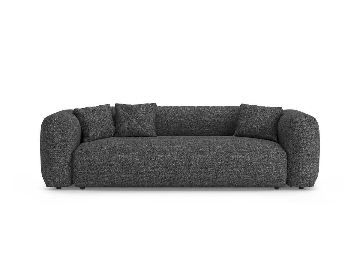 3-Sitzer Sofa mit Schlaffunktion Martina in Anthracite-Monet präsentiert im Onlineshop von KAQTU Design AG. Bettsofa ist von Micadoni