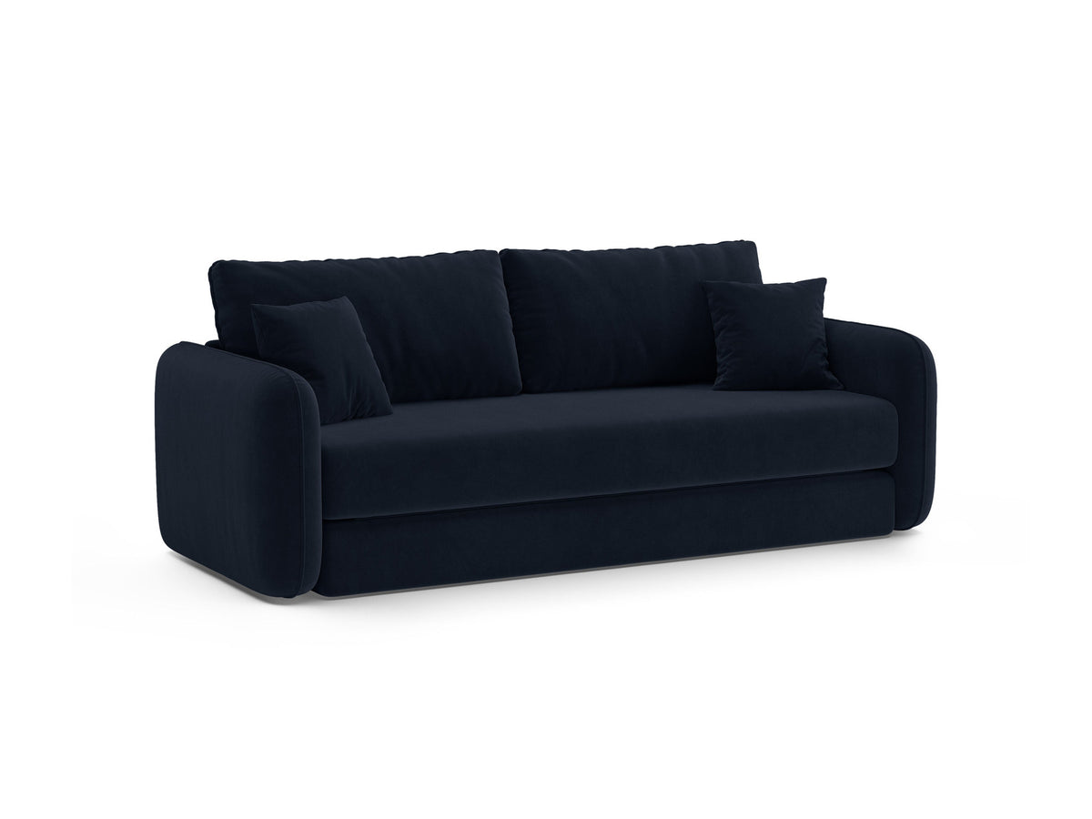 3-Sitzer Sofa mit Schlaffunktion Dormi in Royal Blue-Salvador präsentiert im Onlineshop von KAQTU Design AG. Bettsofa ist von Micadoni