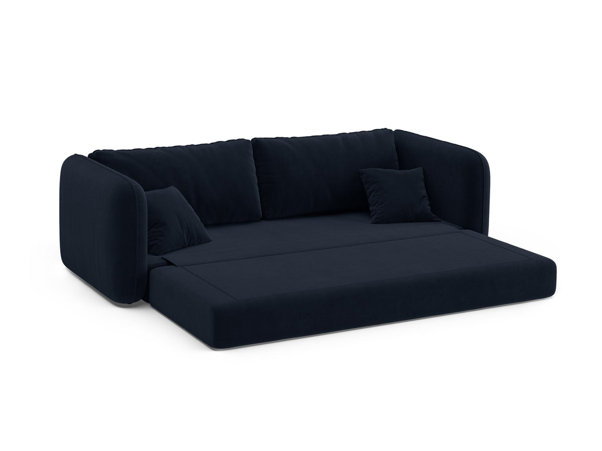 3-Sitzer Sofa mit Schlaffunktion Dormi in Royal Blue-Salvador präsentiert im Onlineshop von KAQTU Design AG. Bettsofa ist von Micadoni