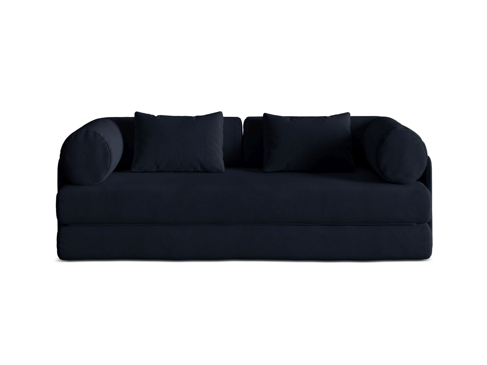 3-Sitzer Sofa mit Schlaffunktion Dreamy in Royal Blue-Salvador präsentiert im Onlineshop von KAQTU Design AG. Bettsofa ist von Micadoni