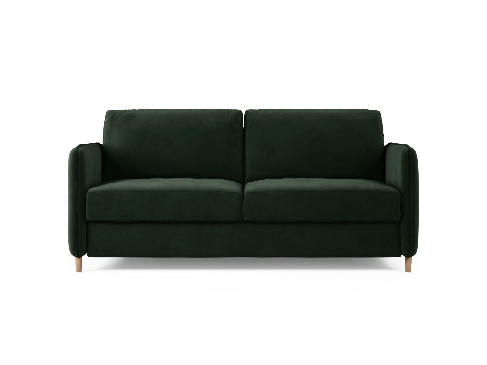 3-Sitzer Sofa mit Schlaffunktion Simo in Bottle Green-Salvador präsentiert im Onlineshop von KAQTU Design AG. Bettsofa ist von Micadoni