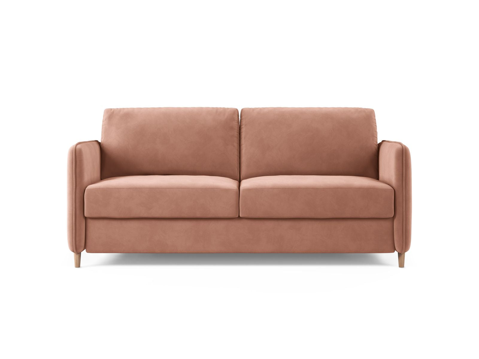 3-Sitzer Sofa mit Schlaffunktion Simo in Pink-Salvador präsentiert im Onlineshop von KAQTU Design AG. Bettsofa ist von Micadoni