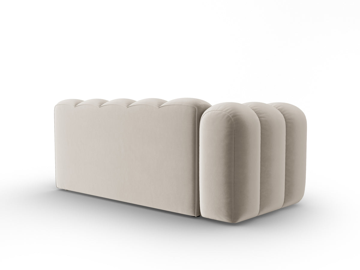 Lupine Velour links Modular Sofa 3 Sitzer in Beige-Salvador präsentiert im Onlineshop von KAQTU Design AG. Modulares Sofa ist von Micadoni