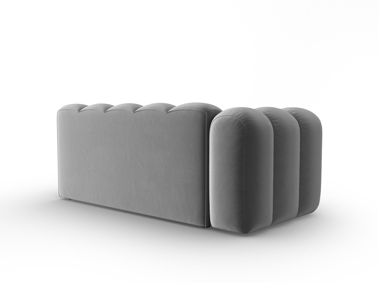 Lupine Velour links Modular Sofa 3 Sitzer in Grey präsentiert im Onlineshop von KAQTU Design AG. Modulares Sofa ist von Micadoni