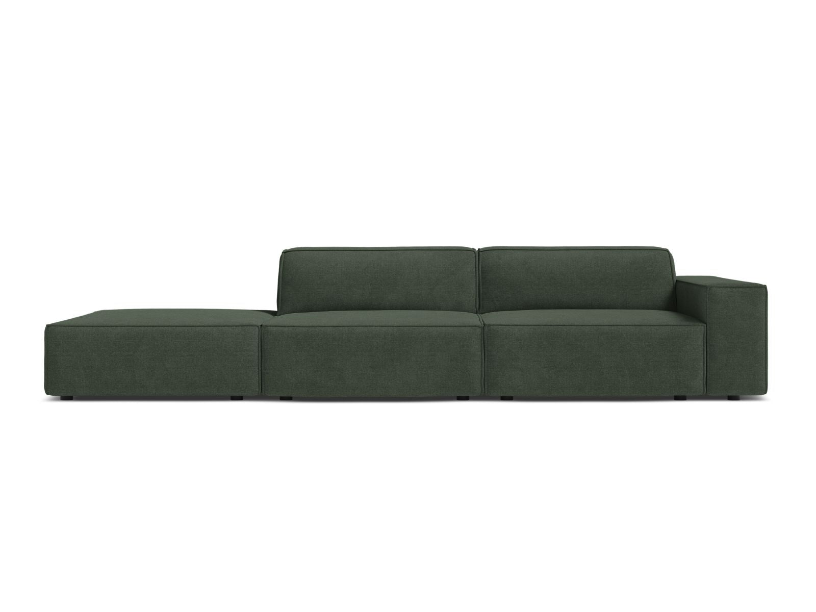 3-Sitzer Modulares Sofa links Jodie in Moss Green-Liberty präsentiert im Onlineshop von KAQTU Design AG. 3er Sofa ist von Micadoni