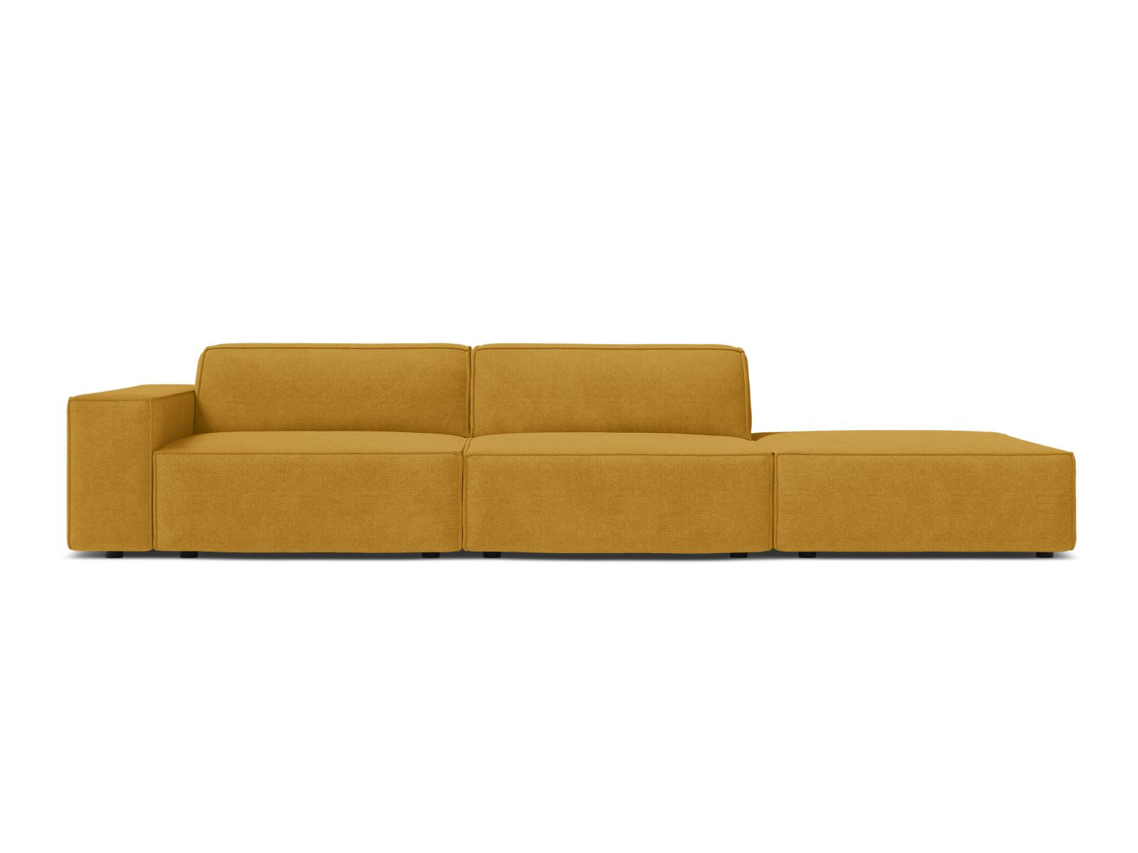 3-Sitzer Modular Sofa rechts Jodie in Yellow-Liberty präsentiert im Onlineshop von KAQTU Design AG. 3er Sofa ist von Micadoni