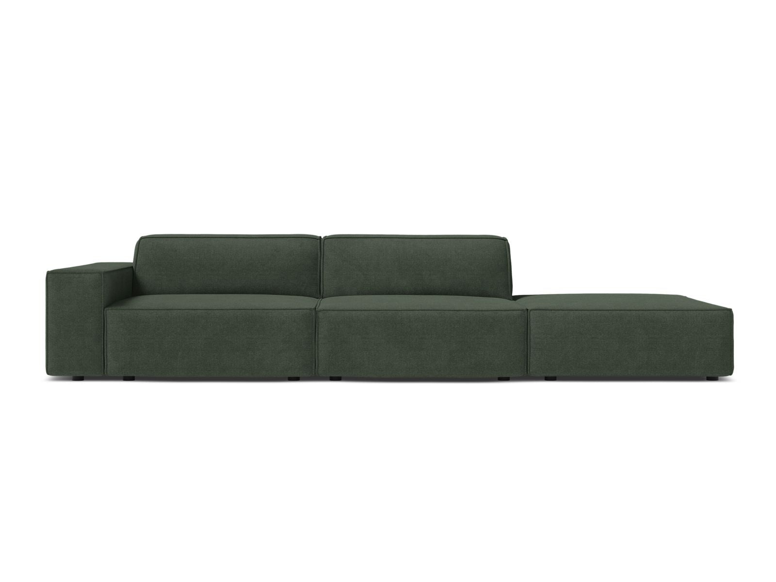 3-Sitzer Modular Sofa rechts Jodie in Moss Green-Liberty präsentiert im Onlineshop von KAQTU Design AG. 3er Sofa ist von Micadoni