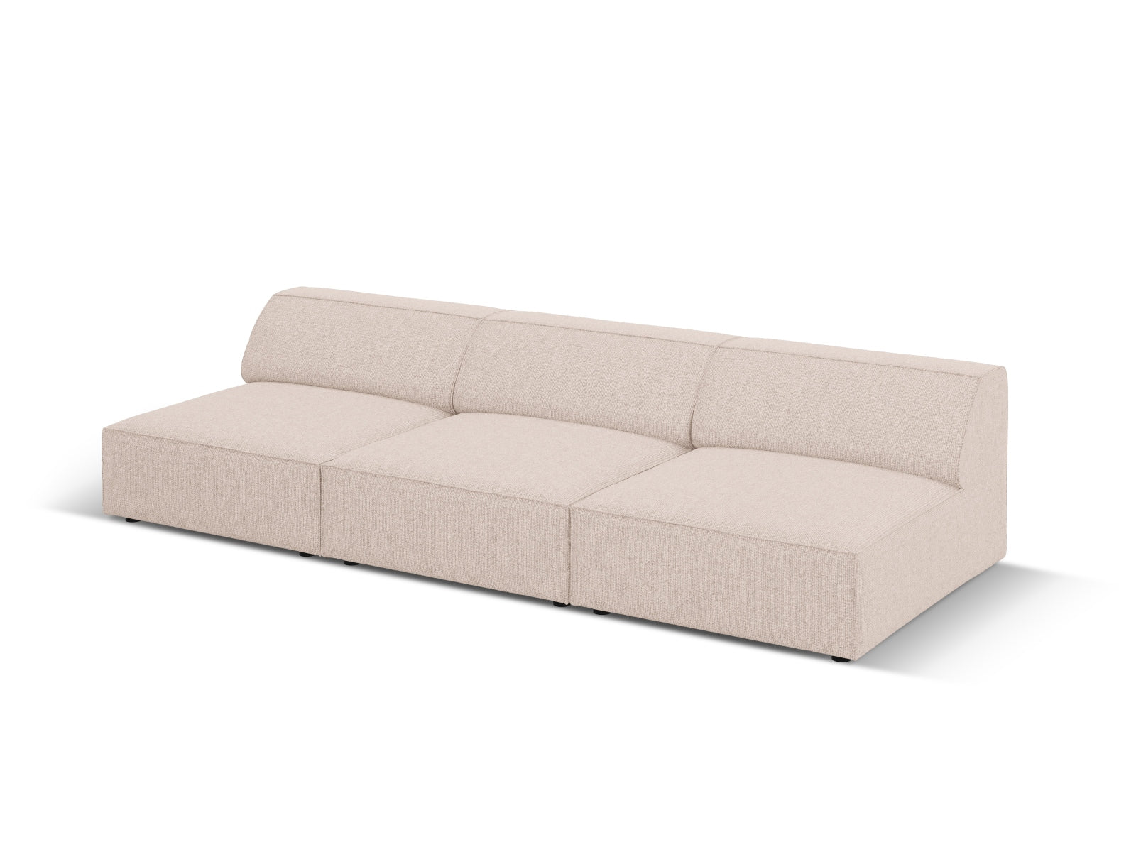 Jodie Modulares Sofa 3 Sitzer in Beige präsentiert im Onlineshop von KAQTU Design AG. 3er Sofa ist von Micadoni