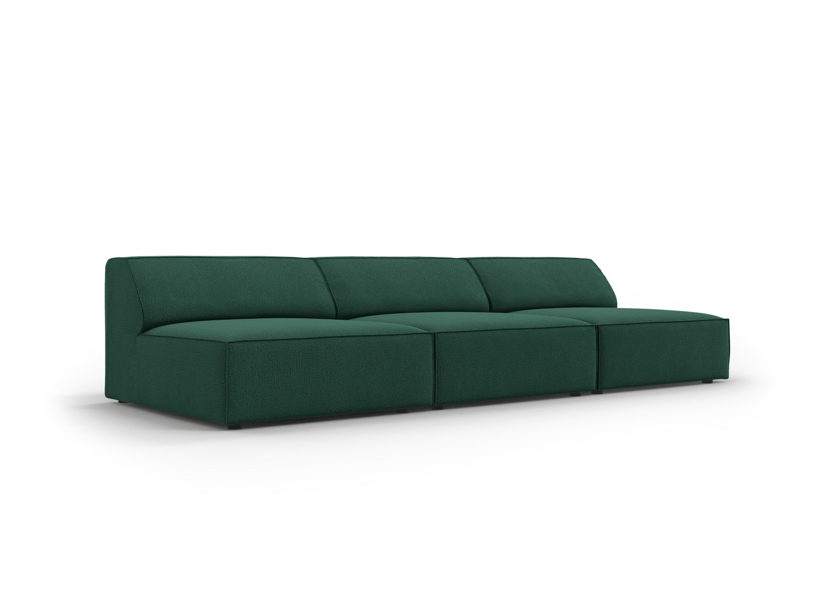 Jodie Modulares Sofa 3 Sitzer in Green präsentiert im Onlineshop von KAQTU Design AG. 3er Sofa ist von Micadoni