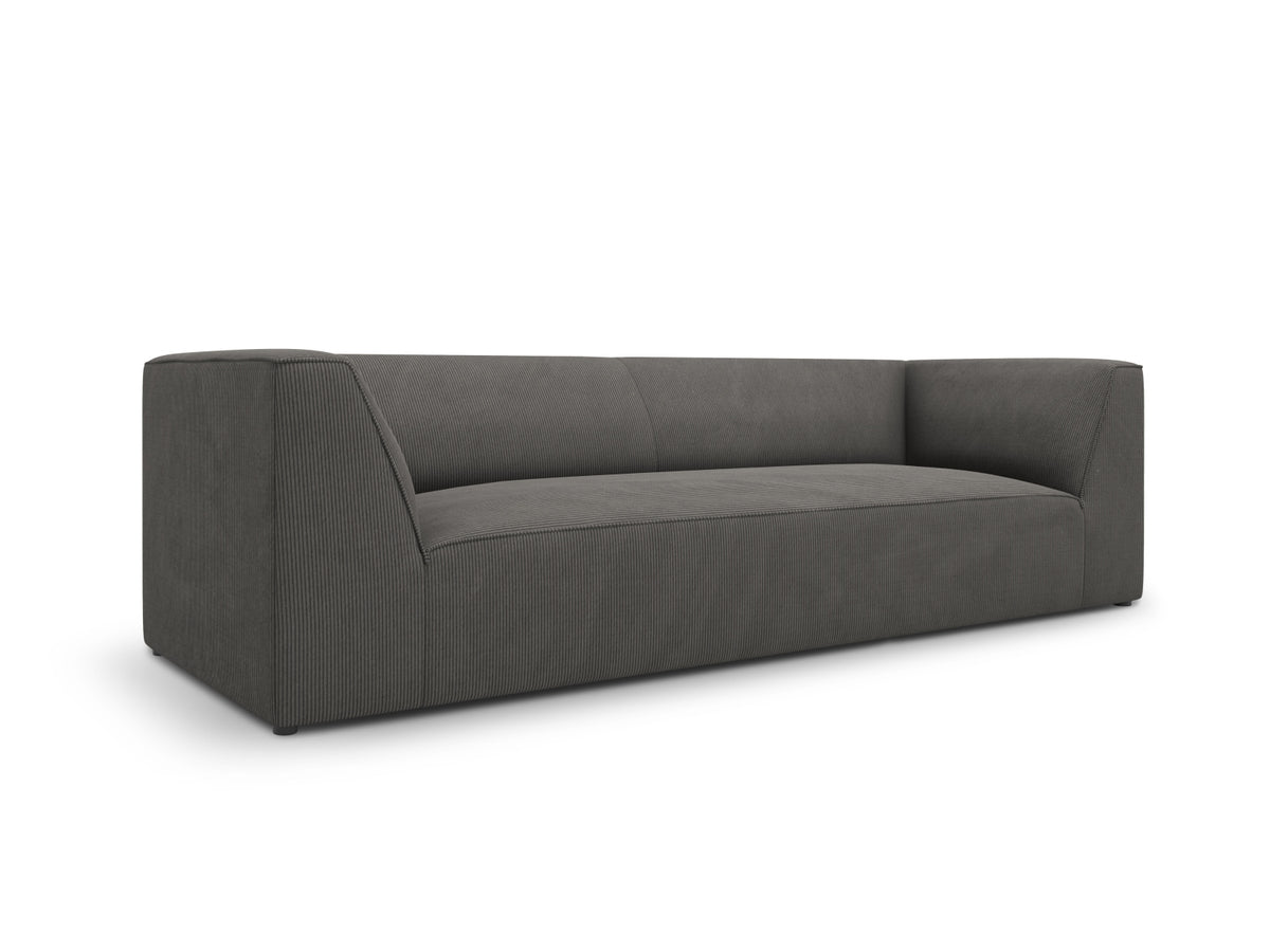 Ruby Sofa 3 Sitzer in Dark Grey-Scala präsentiert im Onlineshop von KAQTU Design AG. 3er Sofa ist von Micadoni