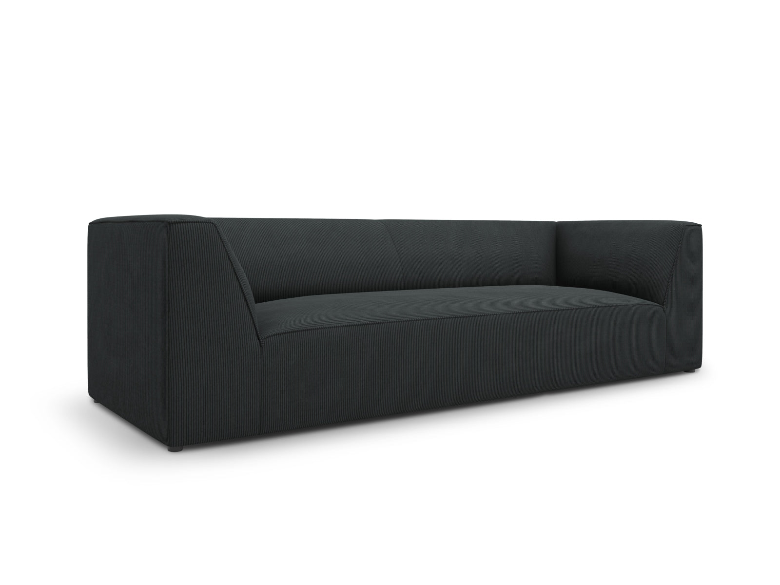 Ruby Sofa 3 Sitzer in Black präsentiert im Onlineshop von KAQTU Design AG. 3er Sofa ist von Micadoni