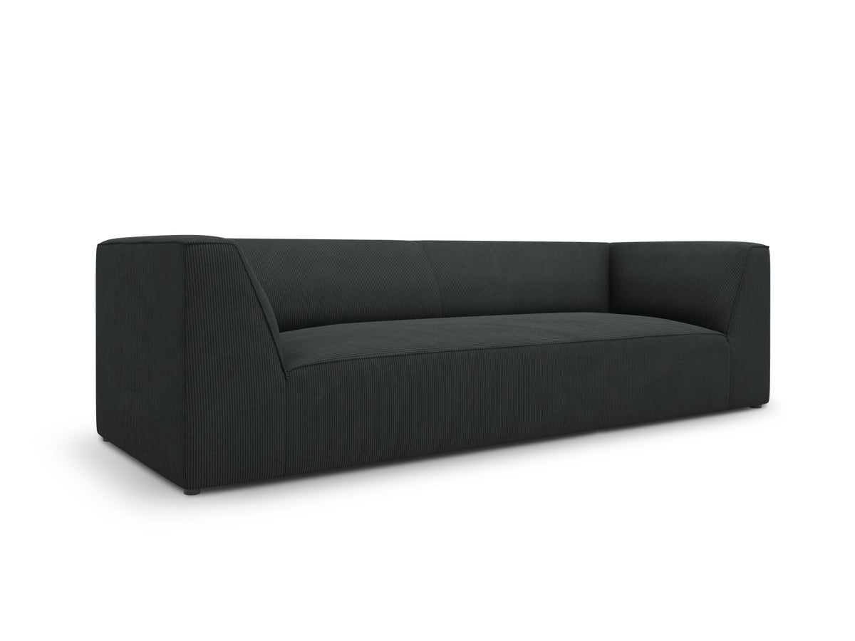 Ruby Sofa 3 Sitzer in Black-Scala präsentiert im Onlineshop von KAQTU Design AG. 3er Sofa ist von Micadoni