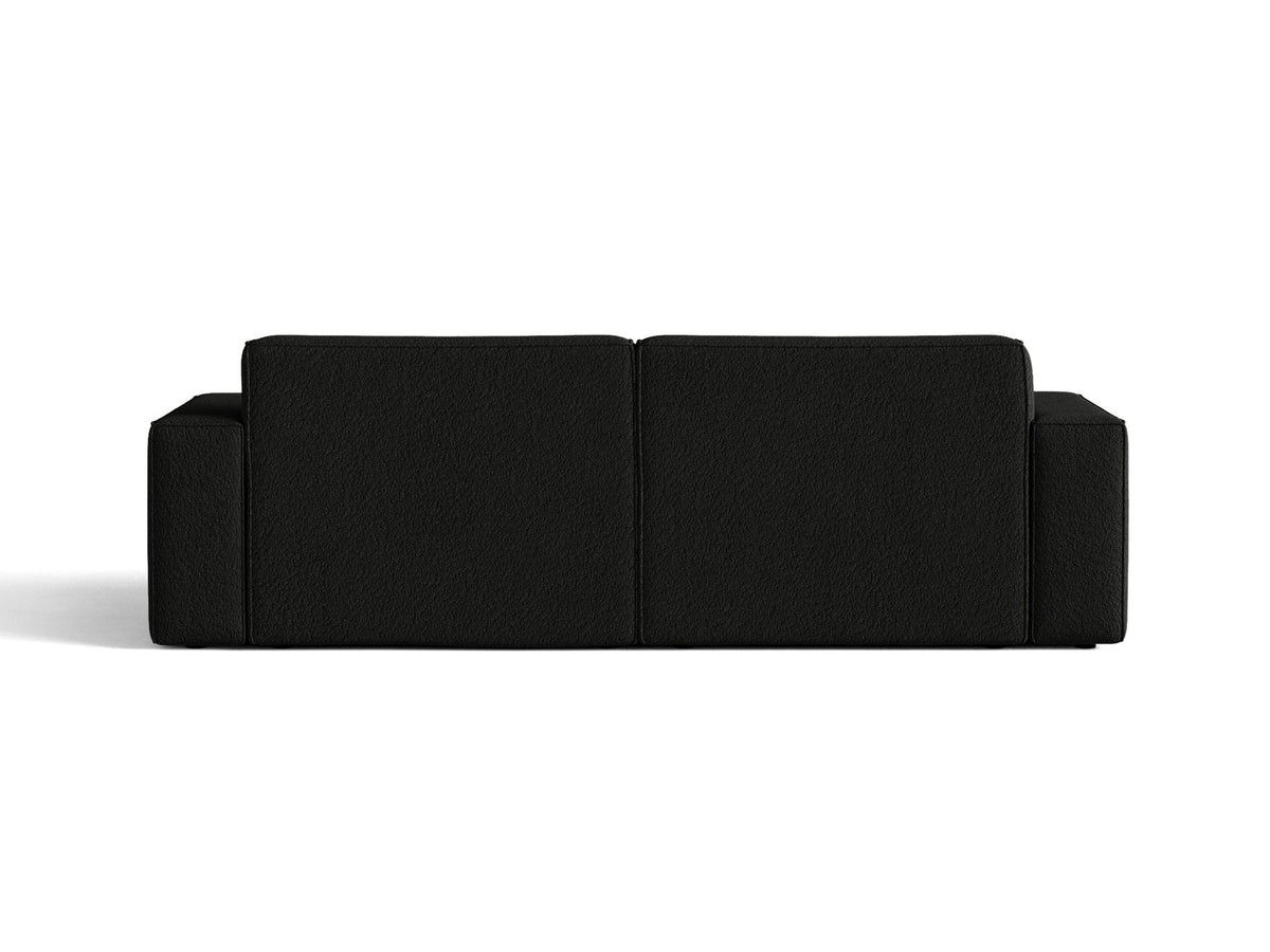 Jodie Boucle modulares Sofa 3 Sitzer in Black-Baloo präsentiert im Onlineshop von KAQTU Design AG. 3er Sofa ist von Micadoni