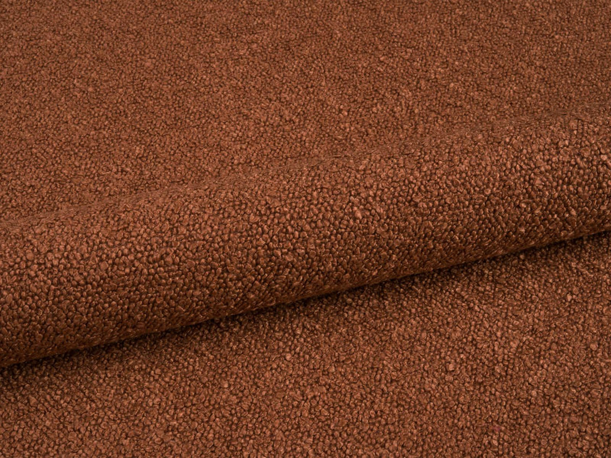 Jodie Boucle modulares Sofa 3 Sitzer in Terracotta-Baloo präsentiert im Onlineshop von KAQTU Design AG. 3er Sofa ist von Micadoni