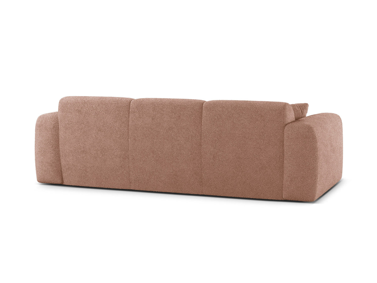 Molino Boucle Sofa 3 Sitzer in Powder Pink-Baloo präsentiert im Onlineshop von KAQTU Design AG. 3er Sofa ist von Micadoni