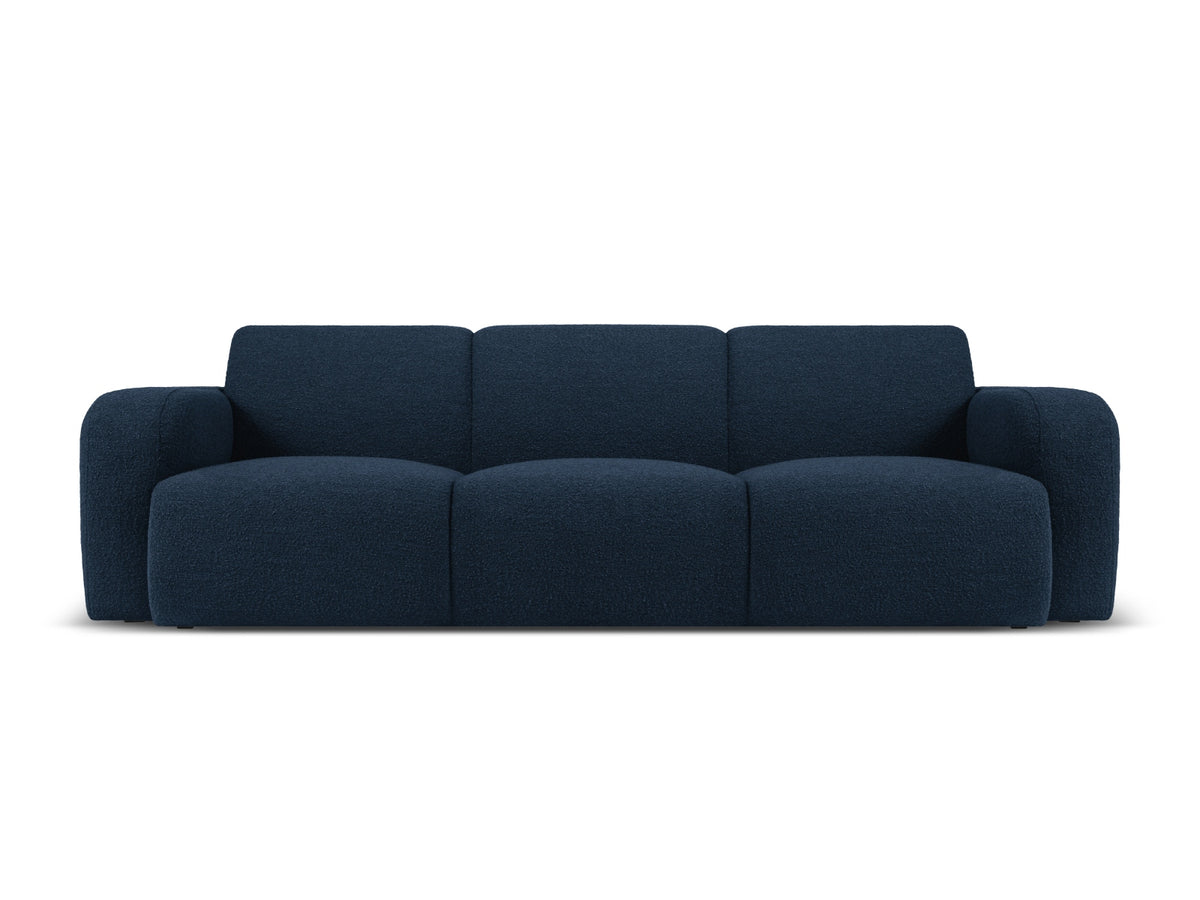 Molino Boucle Sofa 3 Sitzer in Dark Blue-Baloo präsentiert im Onlineshop von KAQTU Design AG. 3er Sofa ist von Micadoni